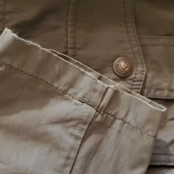 Levi's Denim Jacket Living Legend Sleeve Patch Distressed Militarycore - Picture 6 of 9